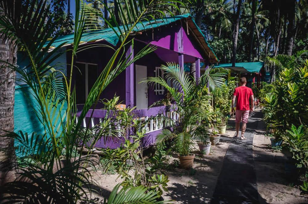 Secret Beach Bungalows, Palolem Esterno foto