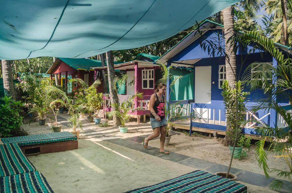 Secret Beach Bungalows, Palolem Esterno foto