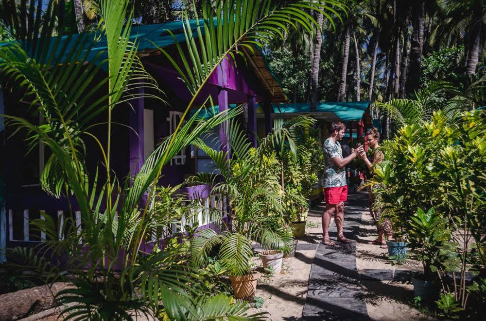 Secret Beach Bungalows, Palolem Esterno foto